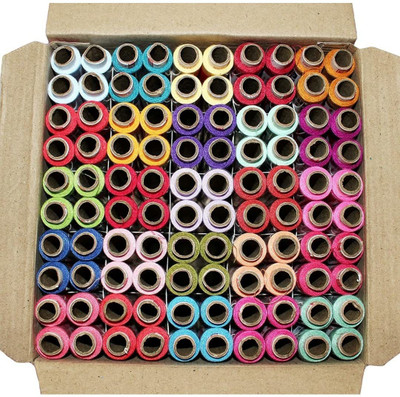 Classvilla Multicolor Thread(150 m Pack of100)