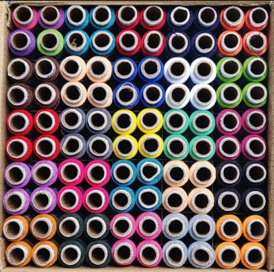 Classvilla Multicolor Thread(150 m Pack of100)