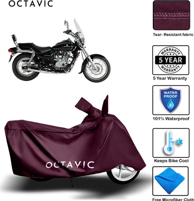 octavic Waterproof Two Wheeler Cover for Bajaj(Avenger 220 DTS-i, Maroon)