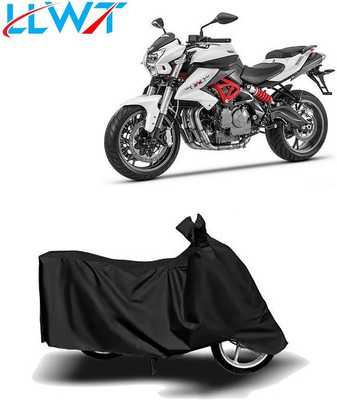 KPIND Waterproof Two Wheeler Cover for Benelli(TNT 600i, Black)