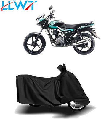 KPIND Waterproof Two Wheeler Cover for Bajaj(Discover 100 DTS-i, Black)