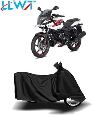 KPIND Waterproof Two Wheeler Cover for Bajaj(Pulsar 220F, Black)
