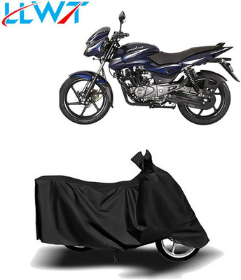 KPIND Two Wheeler Cover for Bajaj(Pulsar, Black)