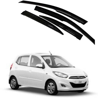 KRISHNA AUTO For Non-convertibles Front, Rear Wind Deflector(HYUNDAI i10)