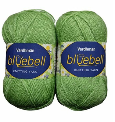 JEFFY Vardhman Bluebell Hand Knitting Wool & Art Craft Yarn, Shade - 78, 300gm