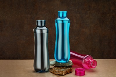 Savorier WBP-6PCS 1000 ml Water Bottles(Set of 3, Multicolor)