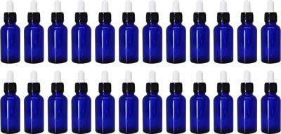 nsb herbals 30 ml Glass Bottle(Pack of 24, Blue)