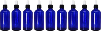 nsb herbals 100 ml Glass Bottle(Pack of 9, Blue)