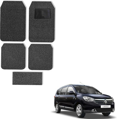 Oshotto Rubber, Plastic Standard Mat For  Renault Lodgy(Black)