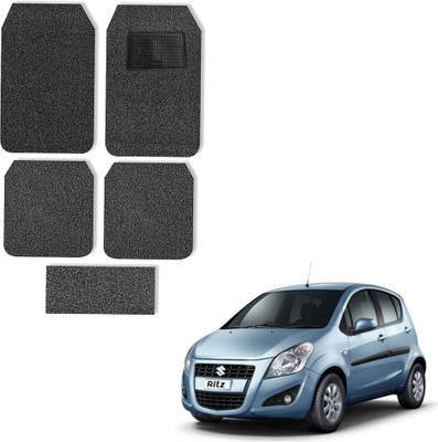 Oshotto Rubber, Plastic Standard Mat For  Maruti Suzuki Ritz(Black)