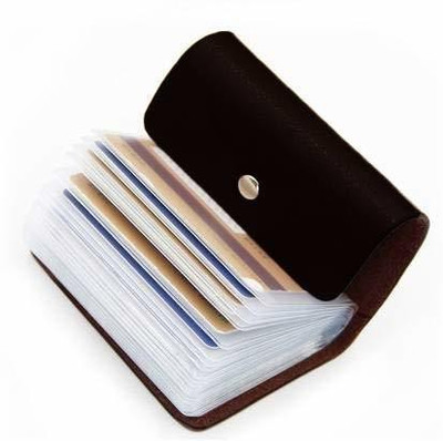 ZIARO 24 Card Holder(Set of 1, Black)
