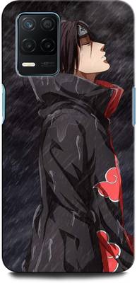 INTELLIZE Back Cover for Realme 8 5G ITACHI UCHIHA, GIRL, ANIMATION, ANIME, CARTOON