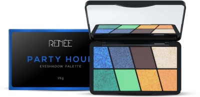 Renee Party Hour Eyeshadow Palette, 16gm 16 g(Party Hour)