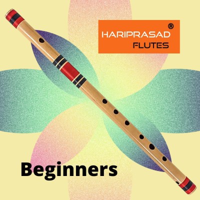 HARIPRASAD FLUTES musical instrument for Beginner C scale/natural right handed bamboo bansuri Bamboo Flute(48.26 cm)