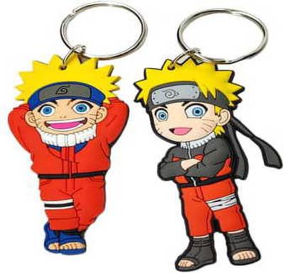Skycart Naruto Folded Hands Anime Silicone Keychain Key Chain pack 2 Key Chain