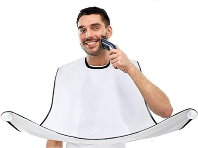 VOYARGE Shaving Beard Bib Grooming Apron With 2 Suction Cups-X41 Makeup Apron