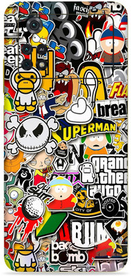 SkinoMania Poco M4 Pro-(4G) Mobile Skin(Multicolor Sticker-Bombing)