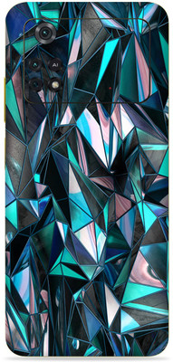 SkinoMania Poco M4 Pro-(4G) Mobile Skin(Multicolor pOlygon-Blue)