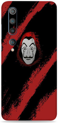 SkinoMania Mi-10-5G Mobile Skin(Multicolor Money-Heist)