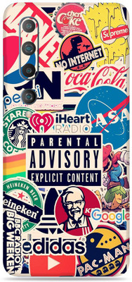 SkinoMania Mi-10-5G Mobile Skin(Multicolor Logistic-Brands)