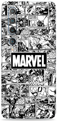 SkinoMania Mi-10-5G Mobile Skin(B&W Marvel-Comic)