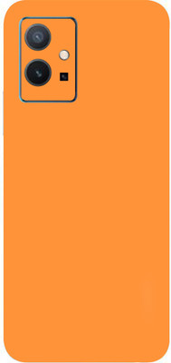 BUGGU Vivo Y75 5G, vivo y75, VIVO Y75 Mobile Skin(Ultra Super Orange Mattte Skin With High Matte Finish.)