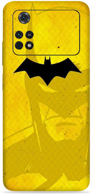 SkinoMania Poco M4 Pro-(4G) Mobile Skin(Yellow-Batman)