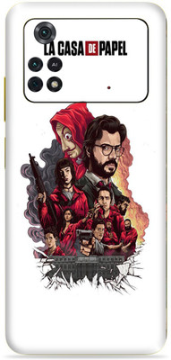 SkinoMania Poco M4 Pro-(4G) Mobile Skin(Multicolor -Poster-Art)