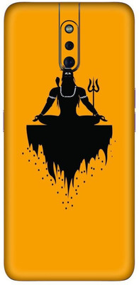 Toppings Oppo F11 Pro Mobile Skin(Black, Yellow)