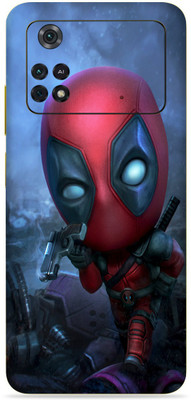 SkinoMania Poco M4 Pro-(4G) Mobile Skin(Multicolor Piddu-Deadpool)
