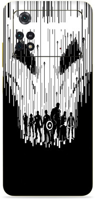 SkinoMania Poco M4 Pro-(4G) Mobile Skin(B&W Avengers)