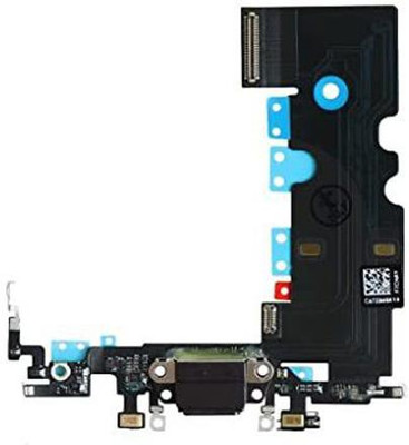 Shinzo USB Charging Port Dock Connector iPhone 8 (A1863, A1905, A1906, A1907) 2017 Model (Black) - Charging PCB Complete Flex