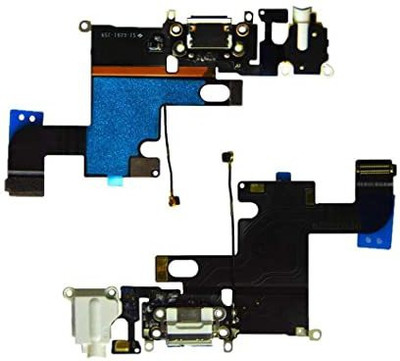 Shinzo Micro USB Charging Board Dock Connector iPhone 6 (A1549, A1586) White - Charging PCB Complete Flex