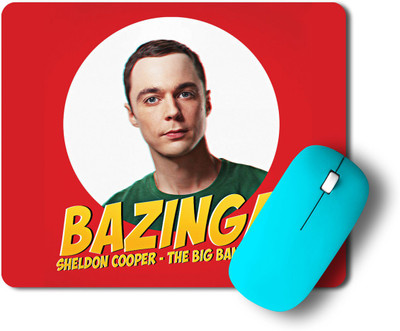 gray wall Big Bang Theory Nonslip Base Graphic Non Slip Base Mousepad(Multicolor)