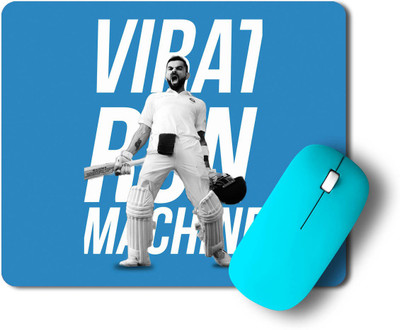 gray wall Virat Kohli Nonslip Base Graphic Non Slip Base Mousepad(Multicolor)