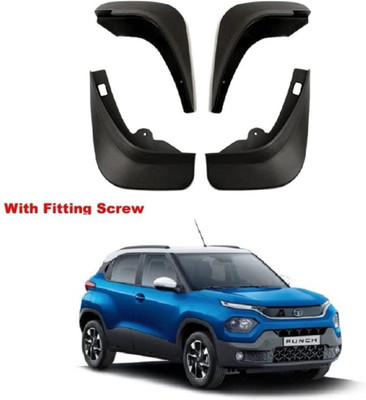OOLTAH PAHIYA Front Mud Guard, Rear Mud Guard For Tata NA 2021(Black)