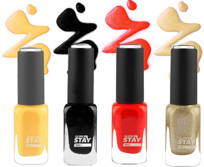 Latixmat MULTI COLOR SUPER STAY MATTE FINISH WATER PROOF NAIL PAINT MULTI COLOR