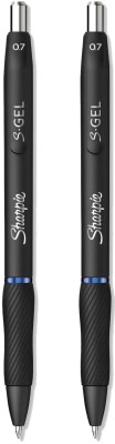 Sharpie S-Gel Medium Point 0.7mm Blue Ink Gel Pen(Pack of 2, Blue)