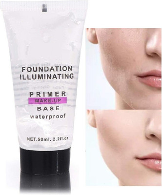 tanvi27 MATTE MAKE UP BASE TUBE PRIMER OIL FREE WATER PROOF Primer  - 50 ml(transparent)