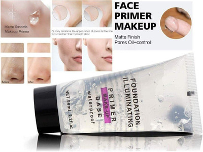 tanvi27 FACE MAKE UP OIL FREE MAKE UP BASE PRIMER WATER PROOF Primer  - 50 ml(TRANSPARENT)