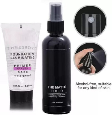 AMOSFIA Most Beautiful Trending makeup fixer And Gel face primer(2 Items in the set)