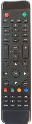 BhalTech Led Smart tv Compatible for  Blaupunkt Remote Controller(Black)