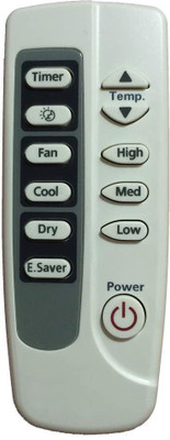 Ehop Replacement Remote Control for Window Air Conditioner VE-5 AW12EDB8XAC ARC-771 Samsung AC Remote Controller(White)