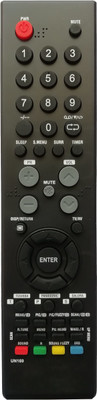 BhalTech UN169 3in1 LCD LED Smart TV Universal Compatible for  Toshiba/panasonic/Salora Remote Controller(Black)