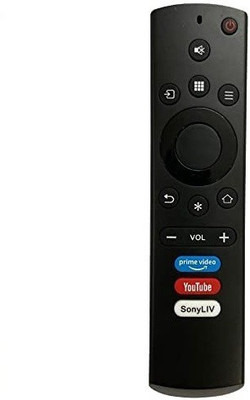 Ehop Compatible for Smart tv (without Voice Function) Kodak Remote Controller(Black)