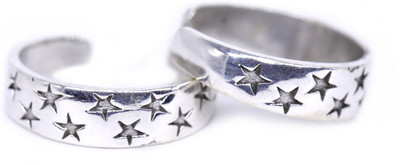 jsaj BAND TOERING Silver Silver Plated Toe Ring