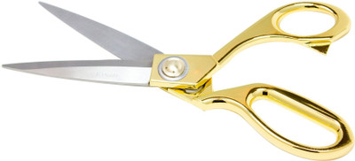 Jazbaa Made In India Scissor for all purpose Scissors(Set of 1, golden)