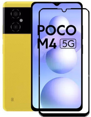 ROYALBASE Edge To Edge Tempered Glass for POCO M4 5G(Pack of 1)