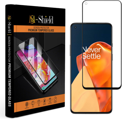 MS-Shield Edge To Edge Tempered Glass for OnePlus 9R(Pack of 1)