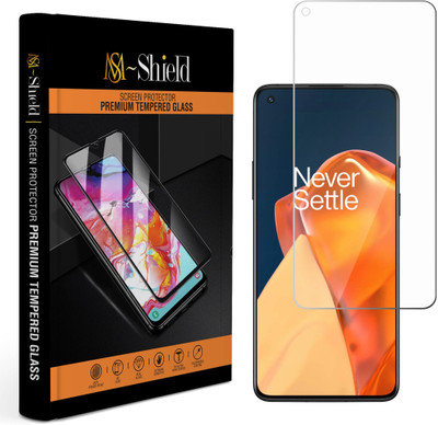 MS-Shield Edge To Edge Tempered Glass for OnePlus 9R(Pack of 1)